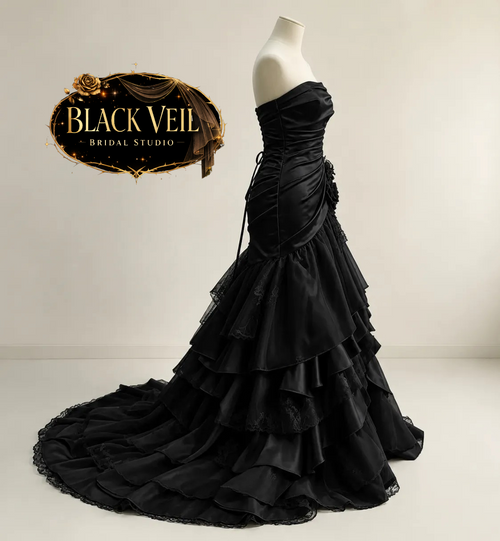 Twyla Black Wedding Dress