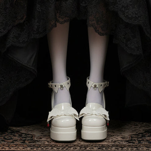 Gothic Vampire Japanese Lolita Style Bridal Heels