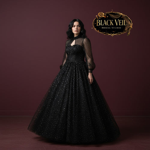 Marceline Black Wedding Dress