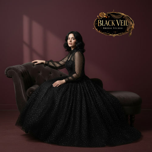 Marceline Black Wedding Dress