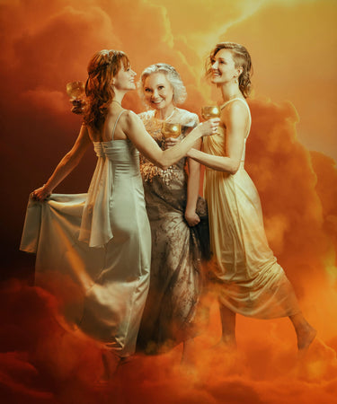 Alternative bridesmaid dresses for gothic and non traditional weddings