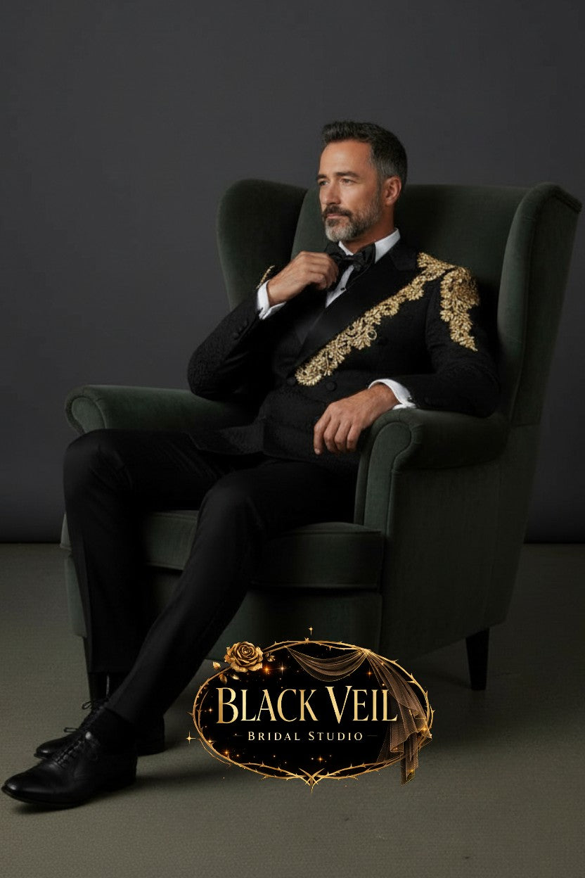 Men’s suits styled for alternative and non traditional weddings