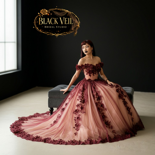 Zorya Red Wedding Dress