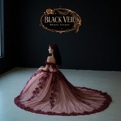 Zorya Red Wedding Dress