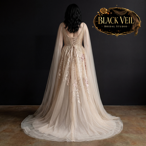 Alina Floral Embroidered Wedding Dress