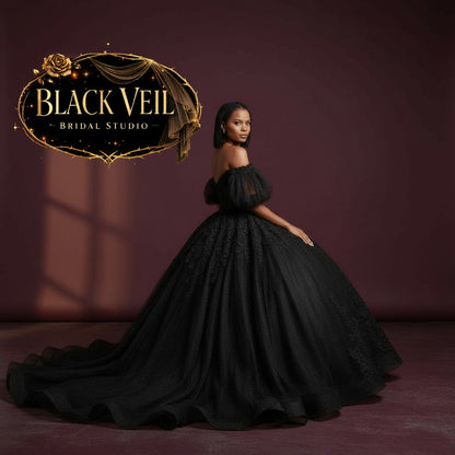 Aradia Black Wedding Dress