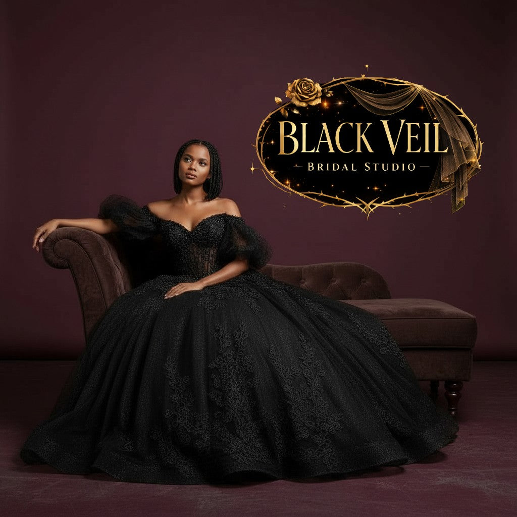 Aradia Black Wedding Dress