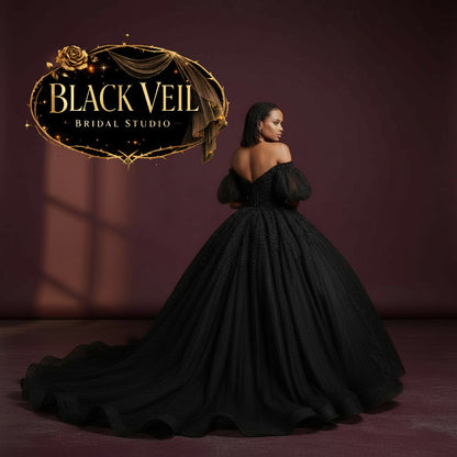 Aradia Black Wedding Dress