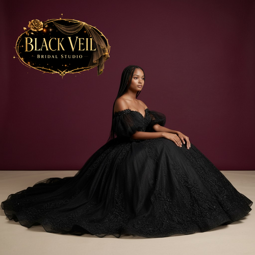 Aradia Black Wedding Dress