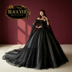 Artemis Black Wedding Dress