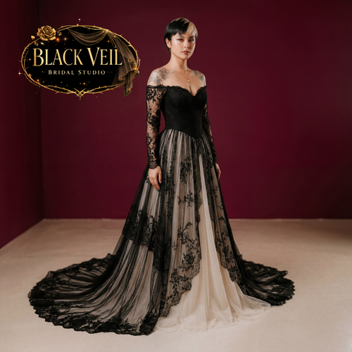Blair Black Wedding Dress