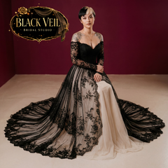 Blair Black Wedding Dress