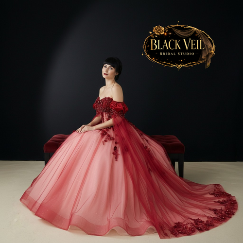 Brigid Red Wedding Dress