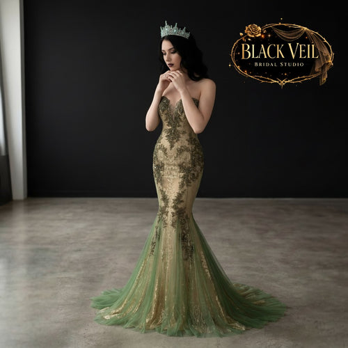 Rowan Green Wedding Dress