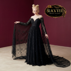 Estella Black Wedding Dress