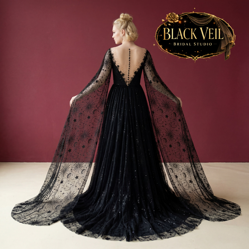 Estella Black Wedding Dress