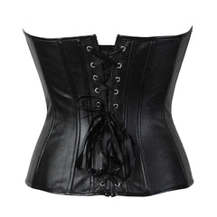 The Dark Devotion Faux Leather Bridal Corsets