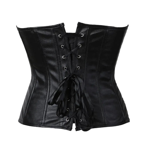 The Dark Devotion Faux Leather Bridal Corsets