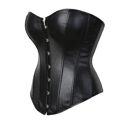 The Dark Devotion Faux Leather Bridal Corsets