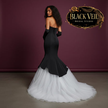 Fenella Black Wedding Dress
