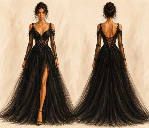Custom Wedding Dress For Maribel