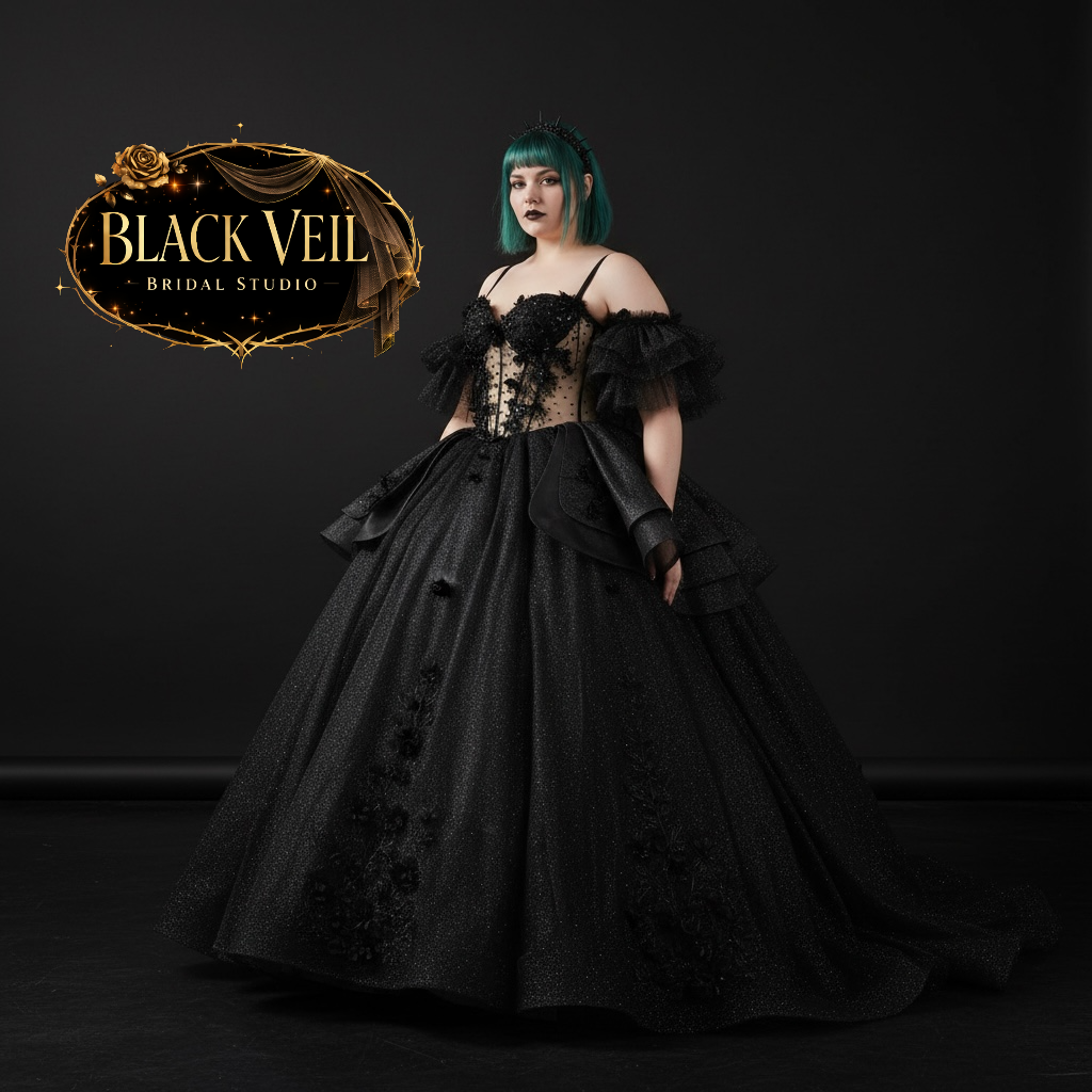 Abaddon Black Wedding Dress