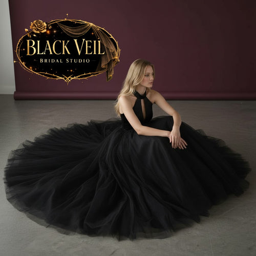 Fable Black Wedding Dress