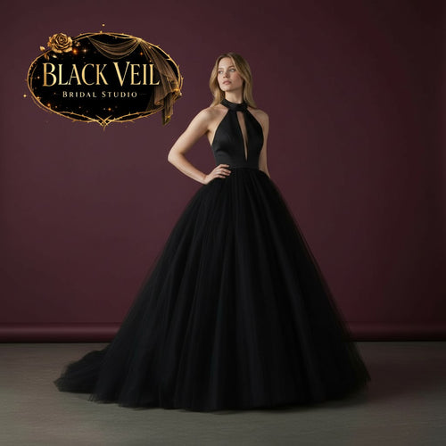 Fable Black Wedding Dress
