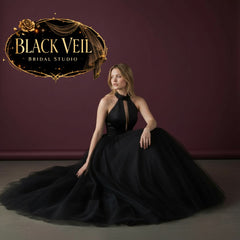 Fable Black Wedding Dress