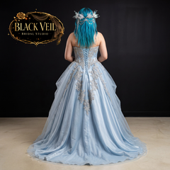 Griselda Blue Wedding Dress