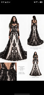 Custom Astraea Gown for Alecia