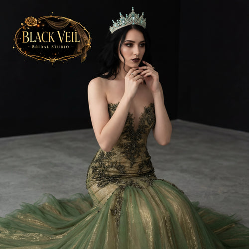 Rowan Green Wedding Dress
