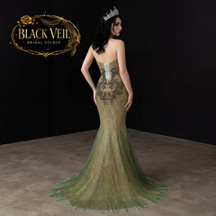 Rowan Green Wedding Dress