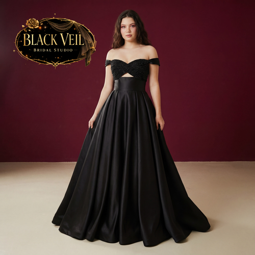 Jadis Black Wedding Dress