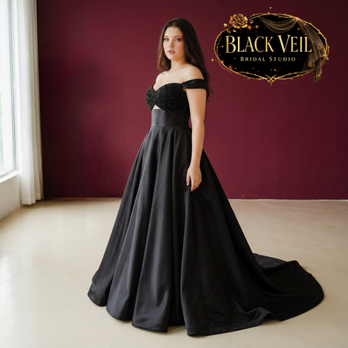 Jadis Black Wedding Dress