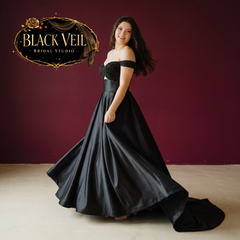 Jadis Black Wedding Dress