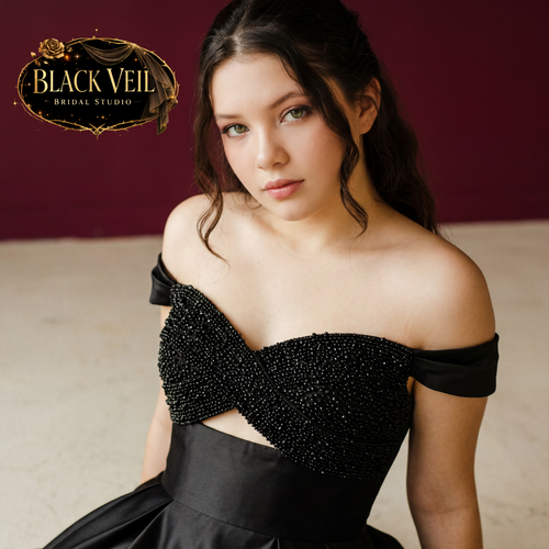 Jadis Black Wedding Dress