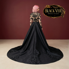 Katerina Black Wedding Dress