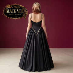 Lailah Black Wedding Dress