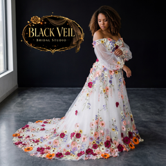 Laurel Floral Wedding Dress