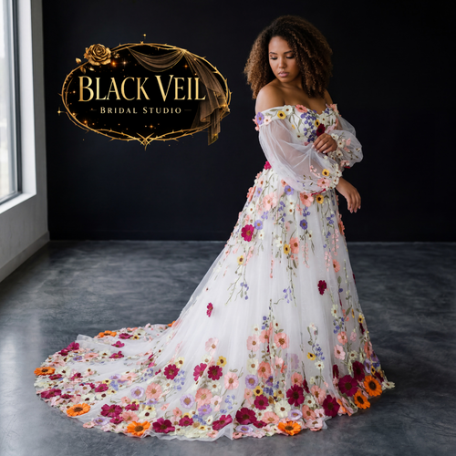 Laurel Floral Wedding Dress