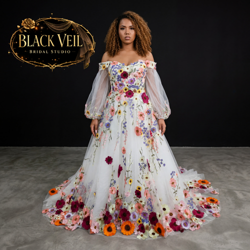 Laurel Floral Wedding Dress