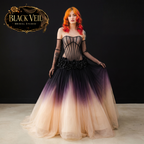 Lilith Black Wedding Dress