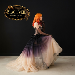Lilith Black Wedding Dress