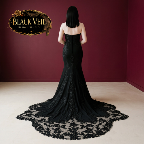 Noctis Black Wedding Dress