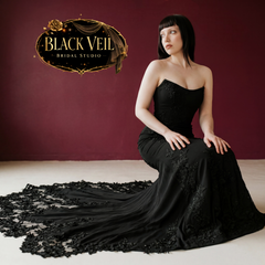 Noctis Black Wedding Dress