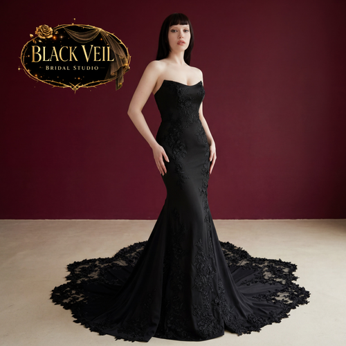 Noctis Black Wedding Dress