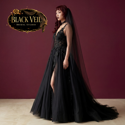 Nox Black Wedding Dress
