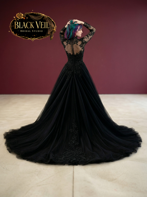 Nymeria Black Wedding Dress