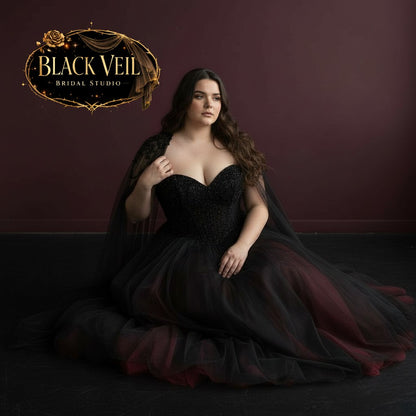 Nyx Black Wedding Dress